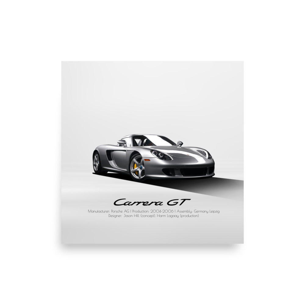 Iconic Porsche Carrera GT